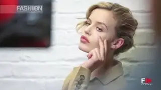Georgia May Jagger for RIMMEL Match Perfection Backstage by Fashion Channel