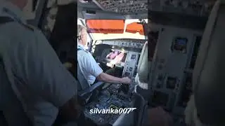 LANDING AIRBUS A330-233 COCKPIT VIEW | Captain and Co-pilot on Duty Viral Aviation Videos TikTok FYP