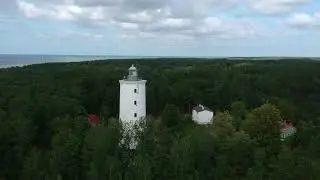 Овишский маяк Ovi&scaron;u bāka / Маяки Латвии