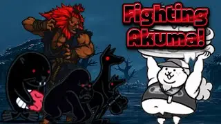 Fighting AKUMA! (Battle Cats | Street Fighter Collab)