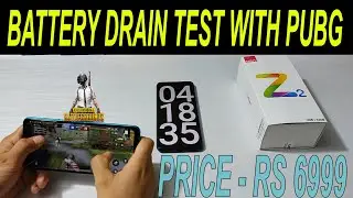 lava z2 battery drain test Pubg