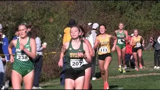 Michigan Tech Women Cross Country at GLIAC Championships 2025