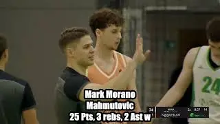Mark Morano Mahmutovic 25 Pts Highlights vs Krka - Born 2007