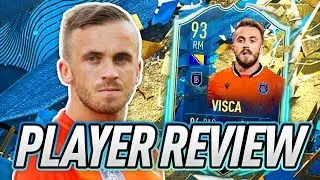 THE ULTIMATE SUPER SUB?! 😱 93 TOTSSF VISCA PLAYER REVIEW! - FIFA 20 Ultimate Team