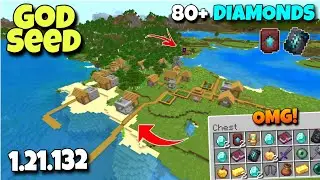 🔥(God Seed) For Minecraft 1.21 Bedrock & Pocket Edition | Seed Minecraft 1.21 | Minecraft Seeds