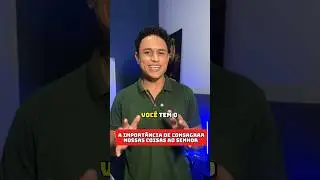 O QUE &Eacute; CONSAGRAR ALGO AO SENHOR?