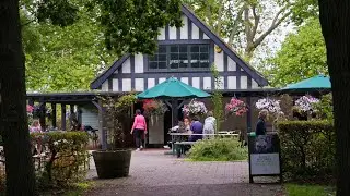 Regent's Park 2/2 -  Drinking Fountain - Japanese  and Rose Garden - Broad Walk Cafe - London - UK