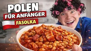 🇵🇱 wei&szlig;e Bohnen mit Wurst auf polnische Art  - fasolka po bretońsku - Rezept #polen #eintopfrezept