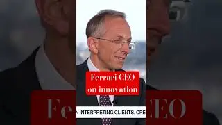 Ferrari CEO on innovation