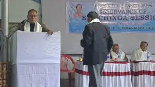 Speech of Comrade L Iboyaima CPI leader. 