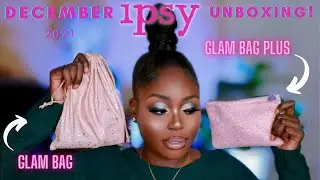 IPSY GLAM BAG + GLAM BAG PLUS UNBOXING! | December 2021 | JaiDoesIt