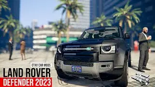 2023 Land Rover Defender 110 GTA 5 #gta5modsreviews #gta5 #gta