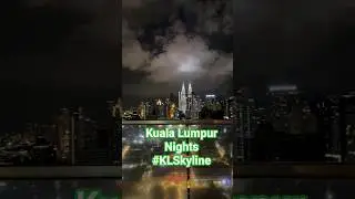Kuala Lumpur Skyline from Rooftop Pool &ndash; Stunning View! 😍 #Shorts