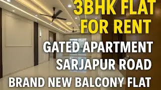 3BHK flat for Rent  in Gated apartment near #hsrlayout #sarjapuraroad #bangalore
