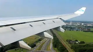 KLM A330-300 Arrival at Amsterdam Schiphol