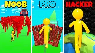 Noob PRO Hacker Scale Man