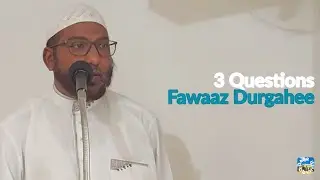 3 Questions | Fawaaz Durgahee