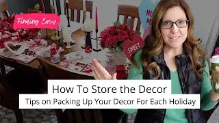 Seasonal decor storage: tips and tricks to keep it organized