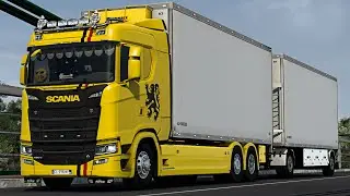 ETS2 1.47 | Scania V8 520S | Cargo Delivery