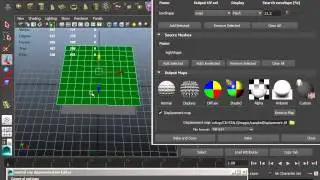 0405 (Maya)  Generating a Displacement based on Geometry simple