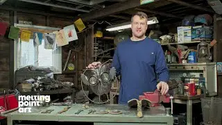 Melting Point Art's How-to Make Scrap Metal Shovel Owl Welded Art Project Featuring Matt Retzlaff
