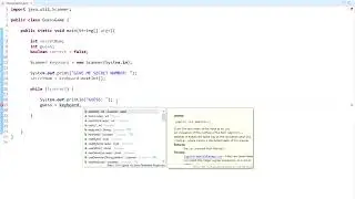 Java Number Guessing Game