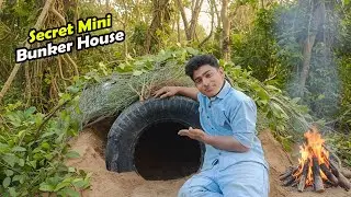 Jungle Me Banaya Secret Mini Bunker House 😱 | @uttam617vlogs