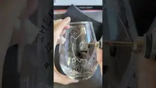 #shorts  Engraving on Glass Mario Edition | Stunning Mario Bros Designs