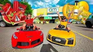 SUPER DESAFIO TUDO VERMELHO VS TUDO AMARELO 🔴🟡 * será que conseguimos? *