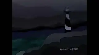 light house animation Part 1 of blood upon the snow 2d animation 