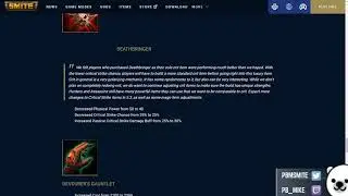 Patch Notes Review 5.2- SMITE is becoming too anime...