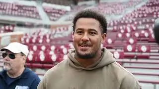 Oklahoma DE Trace Ford post practice interview (Houston Week) - 9/2/2024