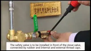 JIA'AN Combustible Gas Energy Conservation and Purification Safety Valves DEMO