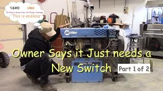 Miller Trailblazer 250 Welder Generator Part 1 Switch and Fuel pump Endless problems