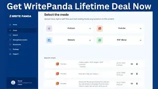 WritePanda AI Review | WritePanda Lifetime Deal - Create Show Notes Blog Posts for your podcast
