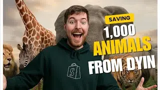 I save 1,000 animals from Dying...Mr.Beast new video..