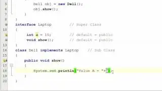 155. Access Modifiers with Interface in Java Programming (Hindi)