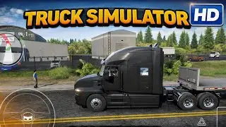 Truck Simulator HD Game 🎮 | Classic Gameplay | Real Truck Driving Experience😱#shorts 