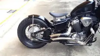 Steed 400 bobber style