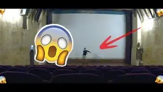RESTER ENFERMÉ DANS UN CINEMA ! (course-poursuite) !