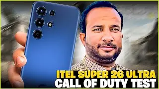 iTel Super 26 Ultra Call Of Duty Test | COD Mobile Gaming Performance🔥 | FPS Heating & Battery