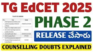 EdCET Phase 2 Dates@StudentUpdates247 