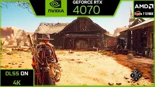 EVIL WEST : RTX 4070 (MAX SETTINGS DLSS ON 4K)