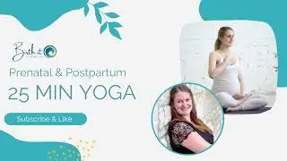 25 Min Full Body Yoga for Pregnancy| Both Prenatal and Postpartum