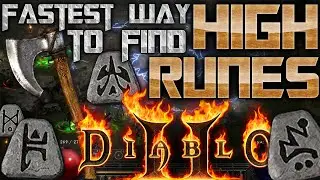 Diablo 2 Resurrected | Fastest Way to get HIGH RUNES at LADDER START