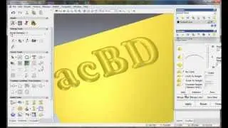 create relief from vector with ArtCAM 2008, artcam relief tutorial