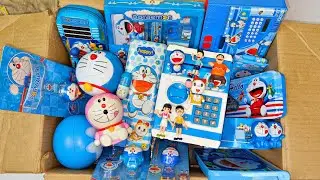 Ultimate doraemon stationery collection - piggybank, table lamp pencil box, projector watch, pencil