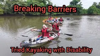 Breaking Barriers | Kayak and disability| Goa | Dr Roshan Shaikh| Double amputee | 96% Disabled 