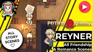 Potion Permit: Reyner &ndash; All Friendship & Romance Scenes (+ Confession ❤️ and Dating 🌹)