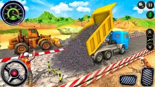 🔥New Large City Road Construction Gameplay 🚧 - Android Gameplay 